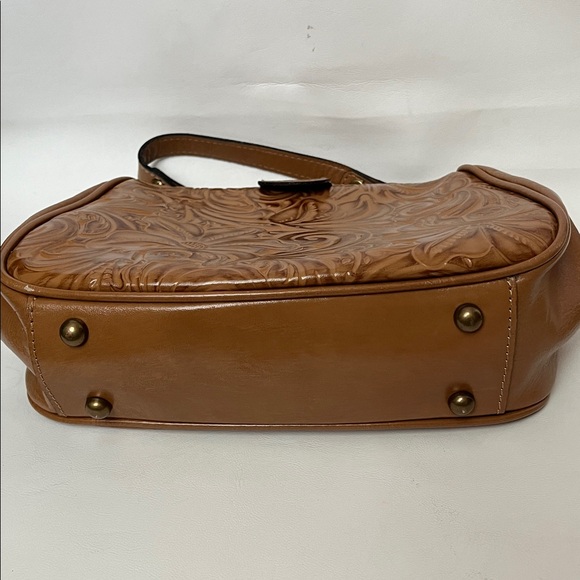 Patricia Nash Gracchi Tooled Leather Satchel/Crossbody Florence P38407 - Picture 5 of 10